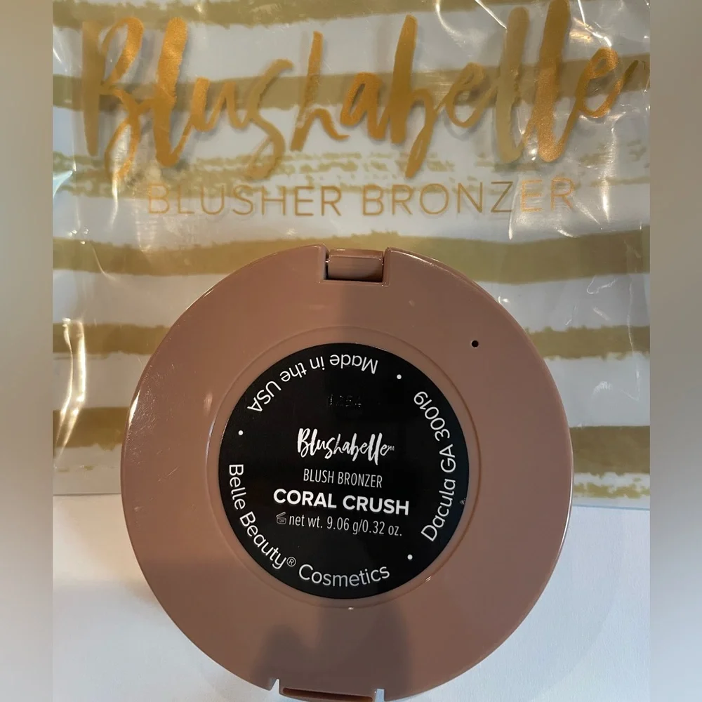 Coral Crush Blushabella Blush Bronzer Belle Beauty by Kim Gravel
